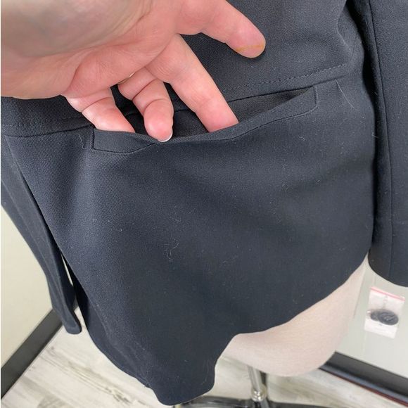 NWT Charter Club Black Blazer 24W MSRP $59.98 - Picture 2 of 5